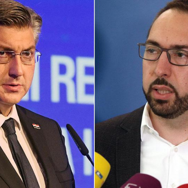 Andrej Plenković i Tomislav Tomašević