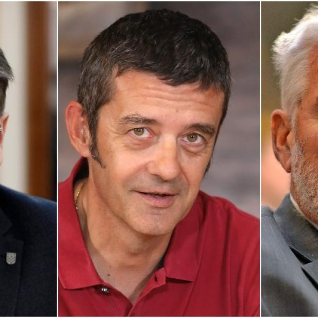 Luka Burilović, Dražen Oreščanin i Marin Lovrović