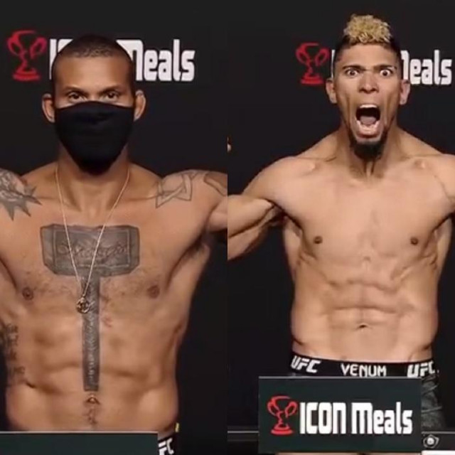 Thiago Santos i Johnny Walker