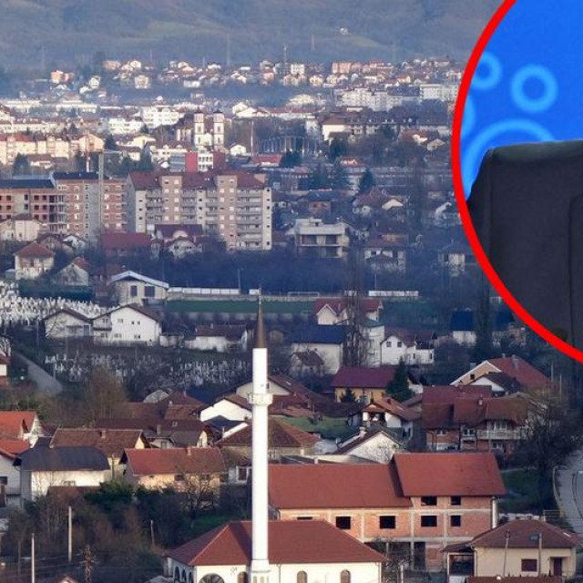 Banja Luka i Milorad Dodik (u krugu)