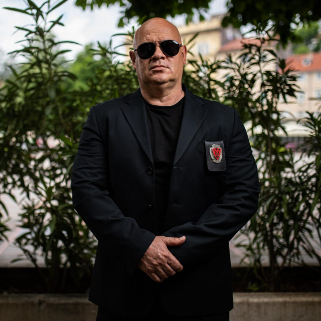 Walter Sirola, tjelohranitelj godine, po izboru Međunarodnog udruženja tjelohranitelja