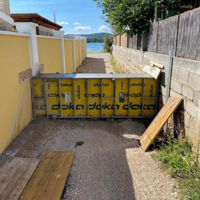 Podignuti zid u Turnju