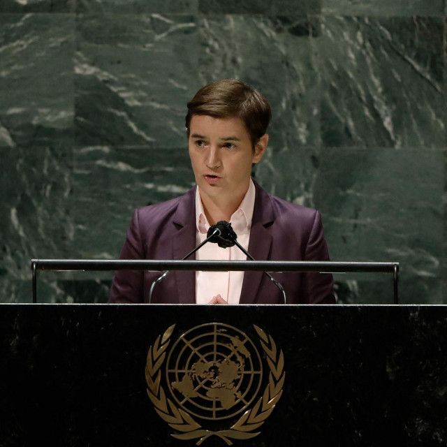 Premijerka Srbije Ana Brnabić