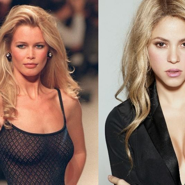 Claudia Schiffer i Shakira