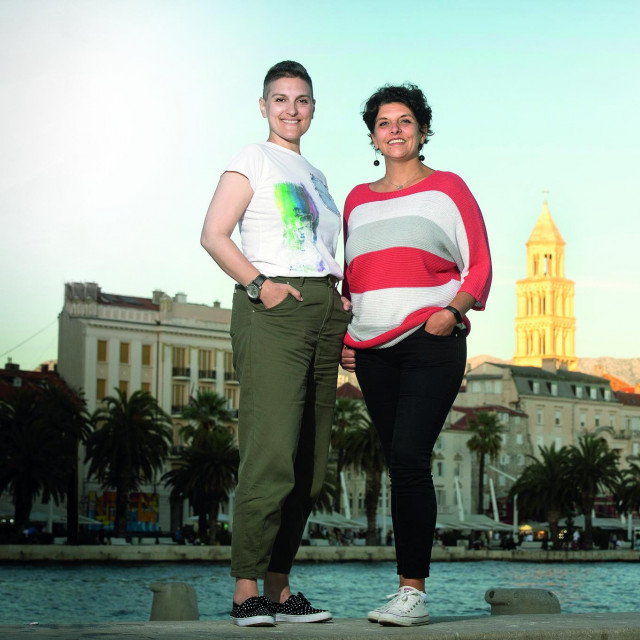 Sonja Grgat i Ivana Frapporti.