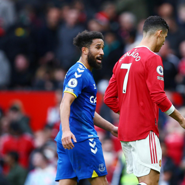 Andros Townsend i Cristiano Ronaldo