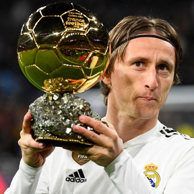 Luka Modrić bio je osvajač Zlatne lopte za 2018. godinu