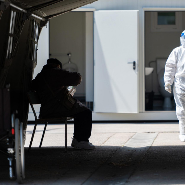 Dvorište zadarske bolnice