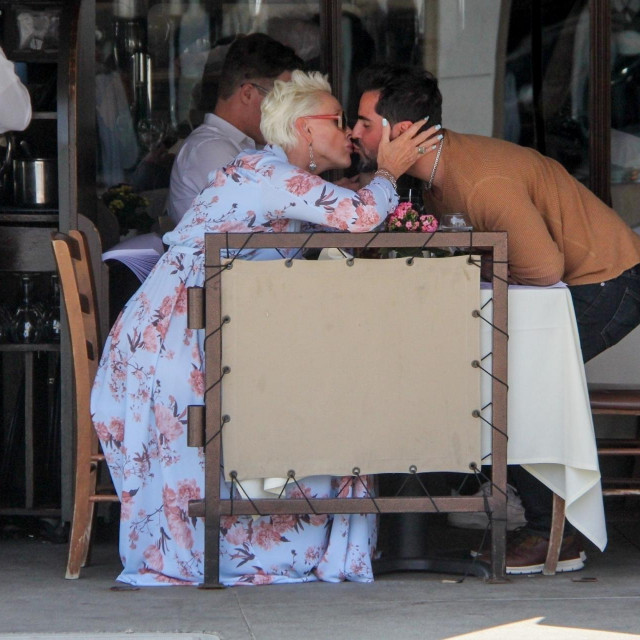 Brigitte Nielsen i Mattia Dessi