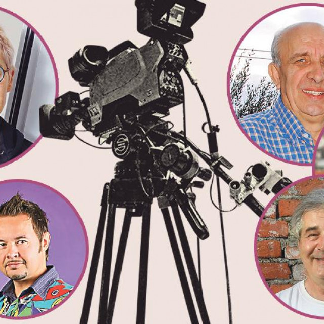 Slijeva nadesno: Ksenija Urličić, Marija Nemčić, Robert Knjaz, Miroslav Lilić, Đelo Hadžiselimović, Hloverka Novak Srzić