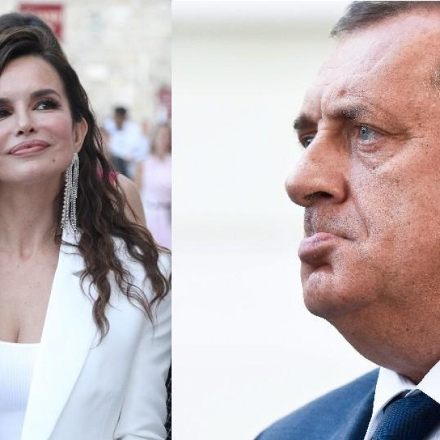 Severina i Milorad Dodik