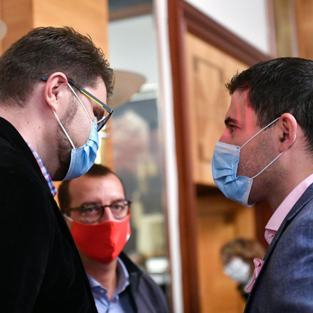 Peđa Grbin i Davor Bernardić