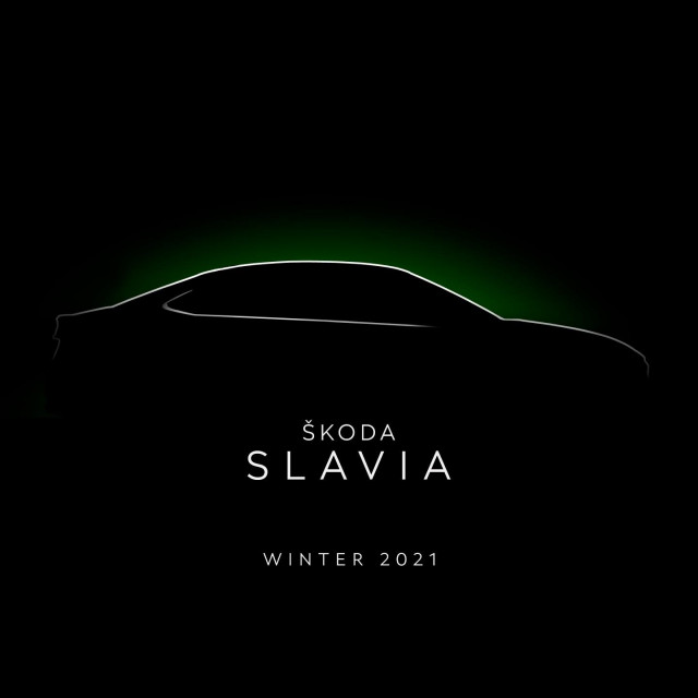 Škoda Slavia Teaser
