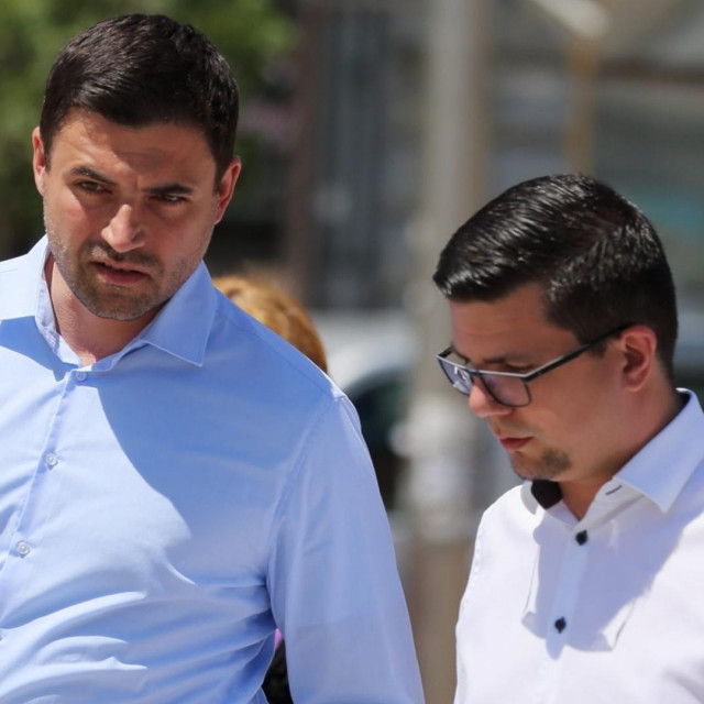 Davor Bernardić i Domagoj Hajduković