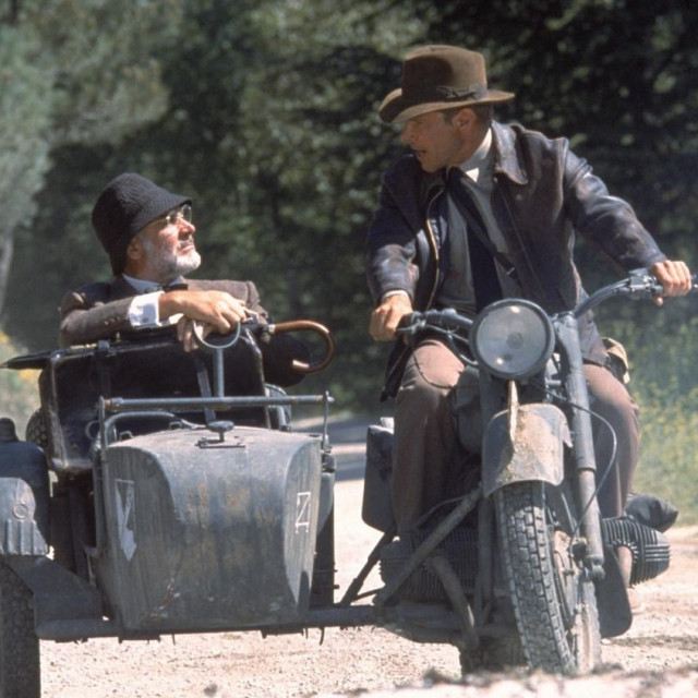 Harrison Ford i Sean Connery