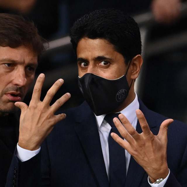 Nasser Al Khelaifi (desno)