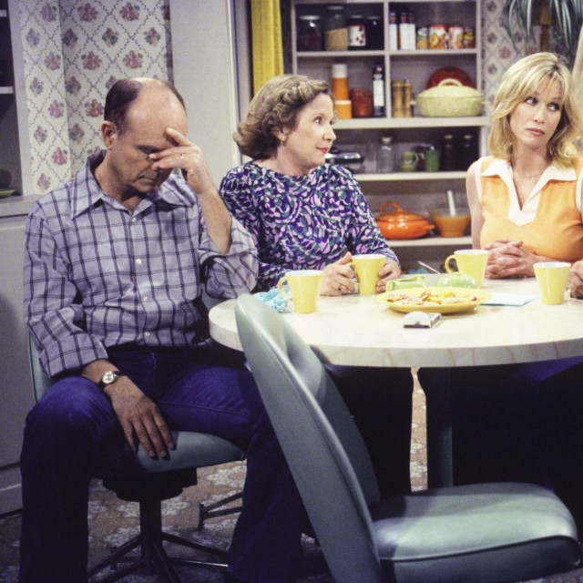 Kurtwood Smith, Debra Jo Rupp, Tanya Roberts i Don Stark u seriji 'Lude sedamdesete'