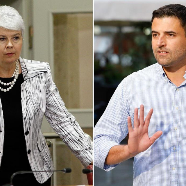 Jadranka Kosor i Davor Bernardić