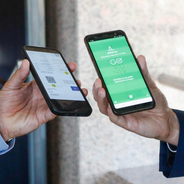 Covid potvrda, ilustracija