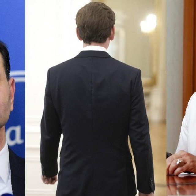 Miro Kovač, Sebastian Kurz, Jadranka Kosor