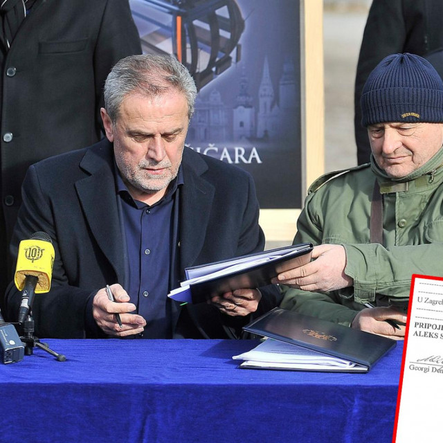 Milan Bandić i Ranko Predović