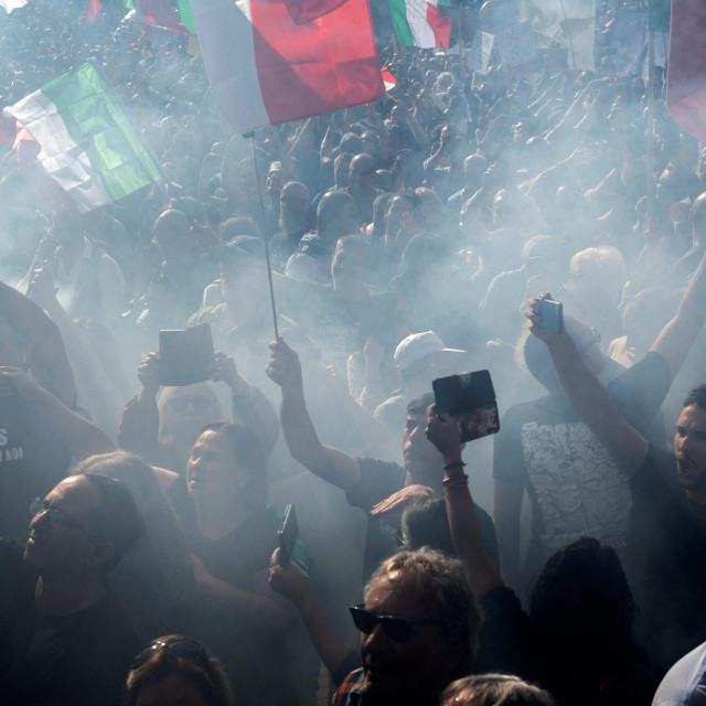 Prosvjed u Rimu