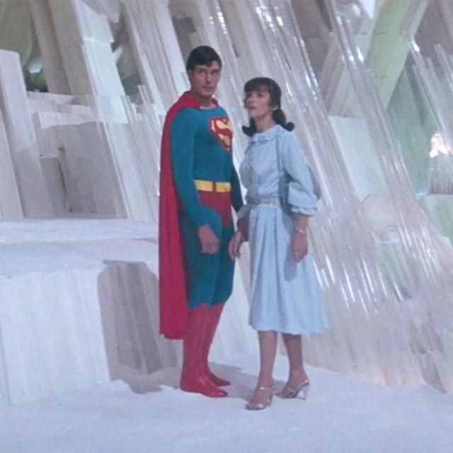 Scena iz filma Superman II, Christopher Reeve i Margot Kidder