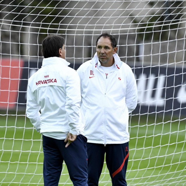 Zlatko Dalić i Dražen Ladić