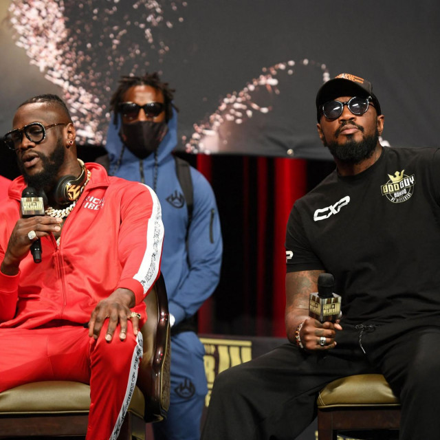 Deontay Wilder i Malik Scott