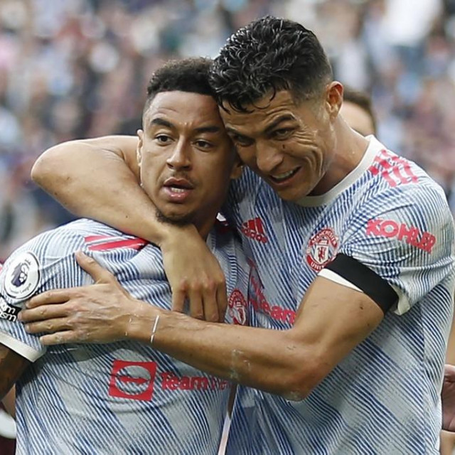 Jesse Lingard i Cristiano Ronaldo