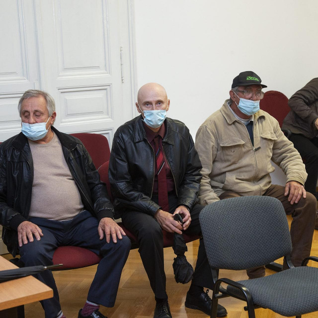 Čitanje presude optuženim grobarima