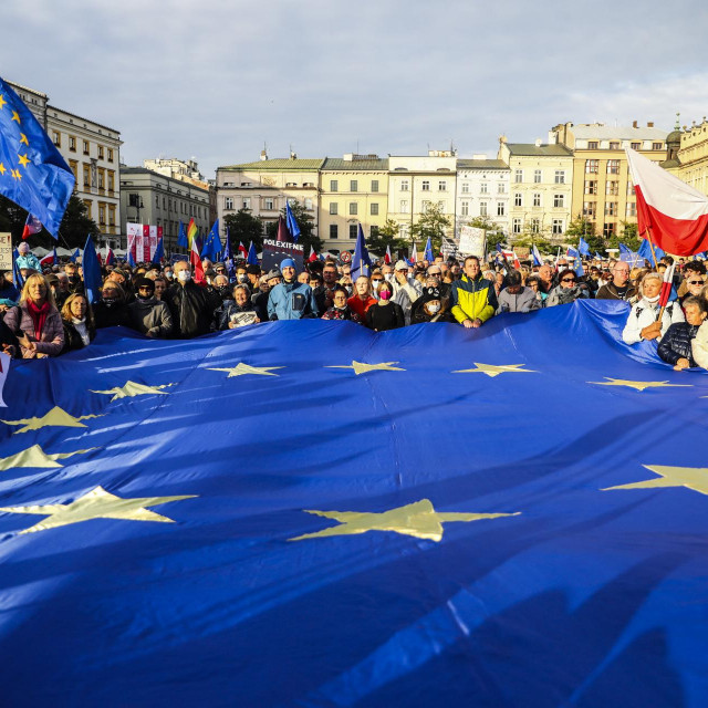 Proeuropske demonstracije održale su početkom tjedna diljem Poljske