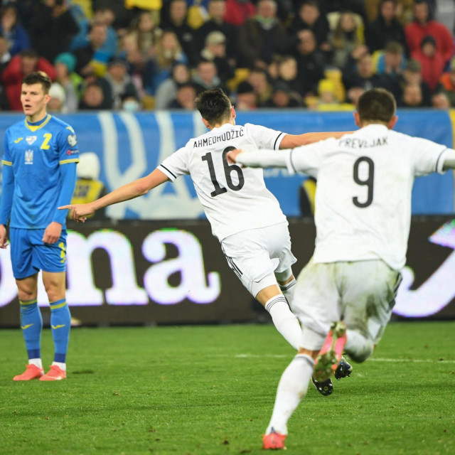 Anel Ahmedhodžić zabio je za BiH u Ukrajini