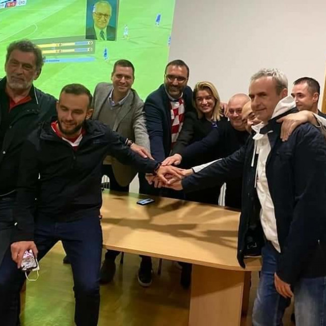 Glavni tajnik  HDZ-a Krunoslav Katičić pružio podršku timu Mislava Hermana