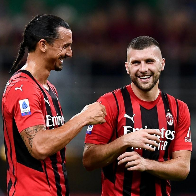 Zlatan Ibrahimović i Ante Rebić