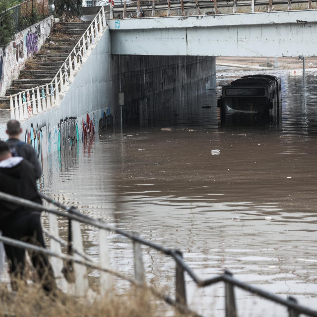 Poplava u Ateni, listopad 2021.