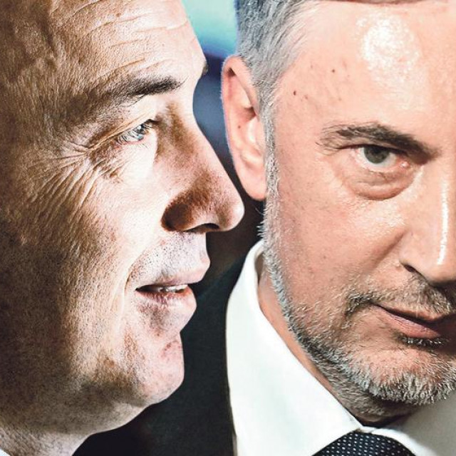 ​U branši tvrde da je Omega već neko vrijeme na prodaju. O razlozima samo nagađaju. Prihod Omege u pet se godina utrostručio, na 78,5 mil. kuna; na fotografiji: Damir Krstičević i Miroslav Škoro