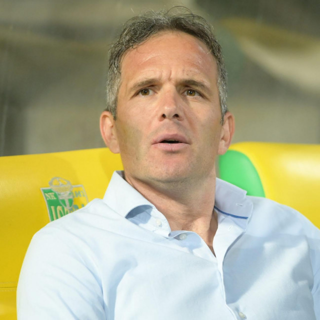 Trener Rijeke Goran Tomić