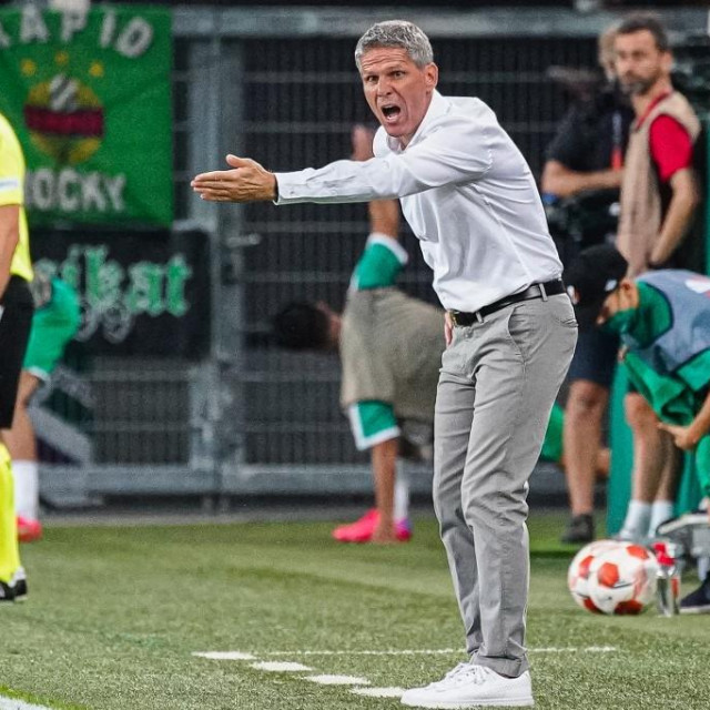 Trener Rapida Dietmar Kuehbauer