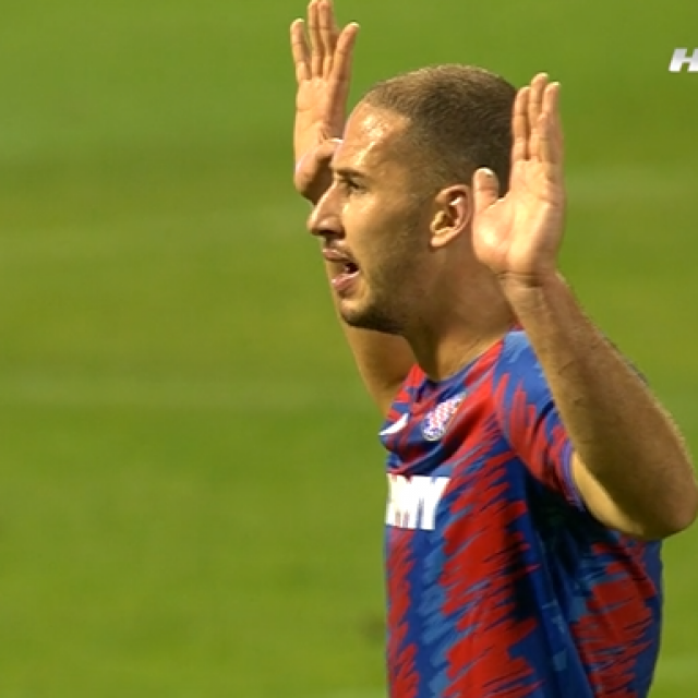 Katić na utakmici sa Šibenikom