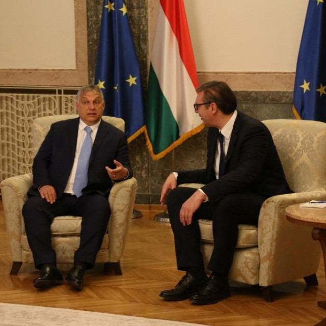 Orban i Vučić.