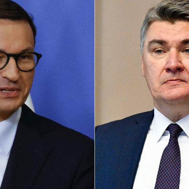 Mateusz Morawiecki i Zoran Milanović
