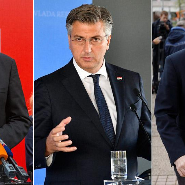 Peđa Grbin, Andrej Plenković, Tomislav Tomašević