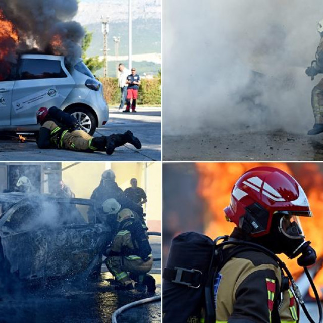 Vježba gašenja požara