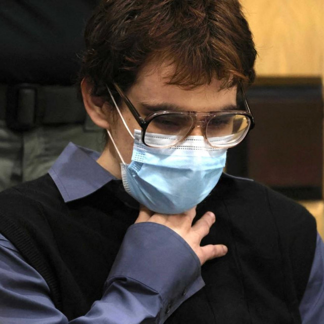 Nikolas Cruz u sudnici.