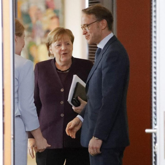 Angela Merkel i Jens Weidmann