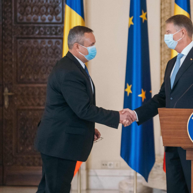 Klaus Iohannis i Nicolae Ciuca