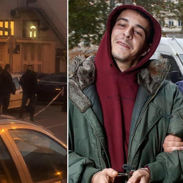 Kristija Dominiković prije i poslije uhićenja i očevid ispred kuće Ignacija Cirimotića