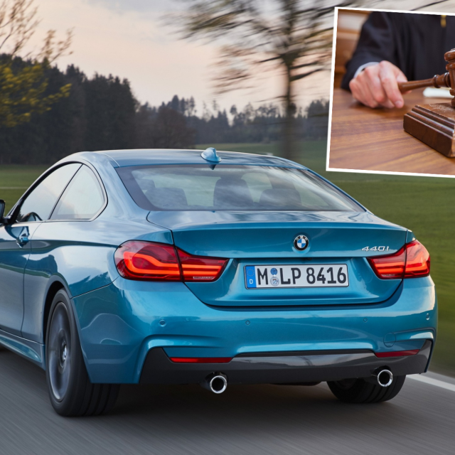 BMW 440i i sud, ilustracija