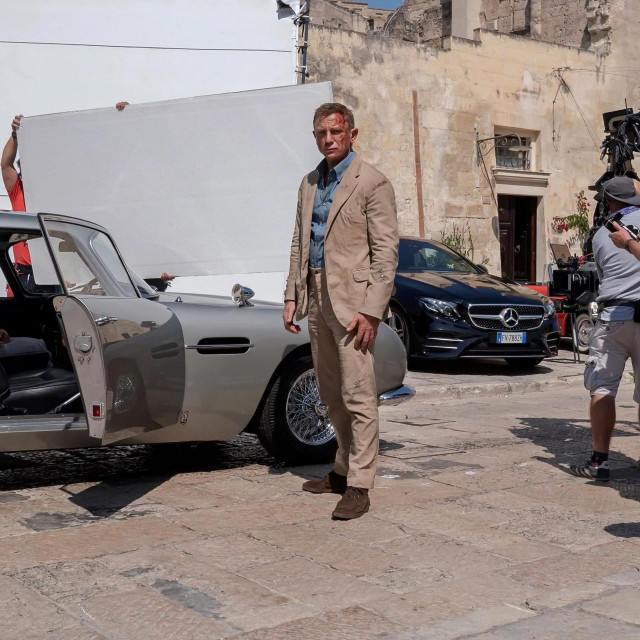 Daniel Craig na snimanju ”Za smrt nema vremena”
